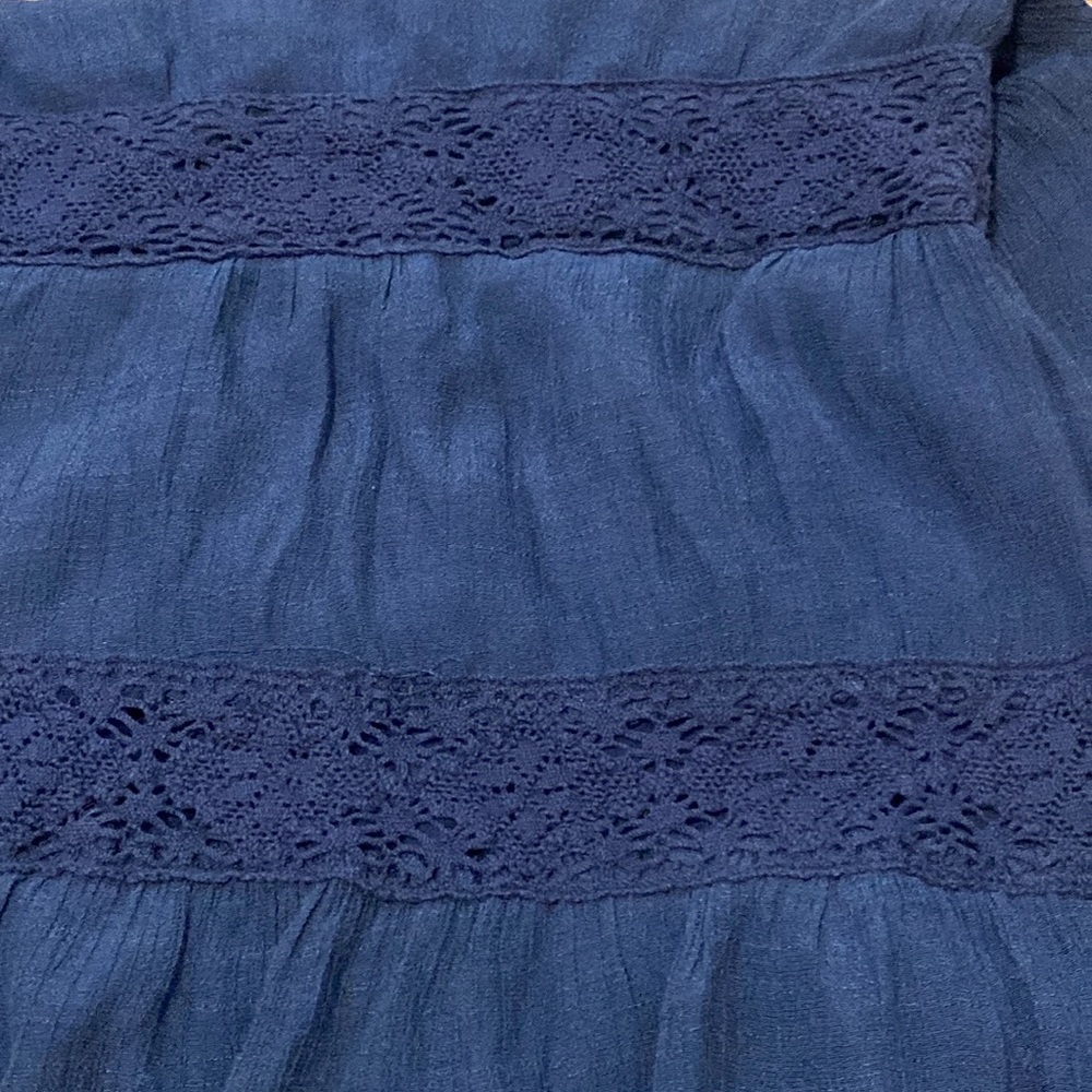 Blue Summer Mini Sundress - Picture 4 of 4